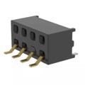 MMS-104-02-L-DH-03 - CONN RCPT 8P 0.079 GOLD SMD R/A