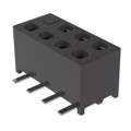 MMS-104-02-L-DV-08-K-TR - CONN RCPT 8POS 0.079 GOLD SMD