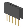 MMS-105-01-L-SV-01 - CONN RCPT 5POS 0.079 GOLD PCB