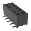 MMS-105-02-L-DV-05-K - CONN RCPT 10POS 0.079 GOLD SMD