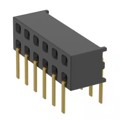 MMS-106-01-H-DH - CONN RCPT 12P 0.079 GOLD PCB R/A