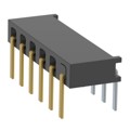 MMS-106-01-L-SH-01 - CONN RCPT 6P 0.079 GOLD PCB R/A