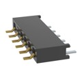 MMS-106-02-F-SH-05 - CONN RCPT 6P 0.079 GOLD SMD R/A