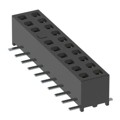 MMS-110-02-S-DV-13-P-TR - CONN RCPT 20POS 0.079 GOLD SMD