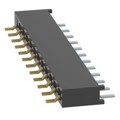 MMS-112-02-L-SH-12 - CONN RCPT 12P 0.079 GOLD SMD R/A