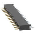 MMS-115-02-L-SH-03 - CONN RCPT 15P 0.079 GOLD SMD R/A