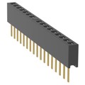 MMS-117-01-L-SV-10 - CONN RCPT 17POS 0.079 GOLD PCB