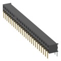 MMS-125-01-L-DH-36 - CONN RCPT 50P 0.079 GOLD PCB R/A