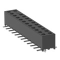 MMS-112-02-L-DV-M-LC-22-TR - CONN RCPT 24POS 0.079 GOLD SMD