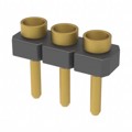 SL-103-G-30 - CONN RCPT 3POS 0.1 GOLD PCB