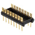 16-600-11 - CONN HDR DIP FORK 16POS GOLD