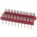 20-600-10 - CONN HDR DIP FORK 20POS TIN