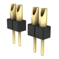 800-10-009-10-007000 - CONN HDR STRIP SOLDER 9POS GOLD