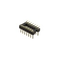 222-1-14-003 - CONN HDR DIP MALE PIN 14POS GOLD