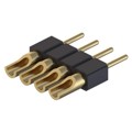 830-10-004-10-005000 - CONN HDR STRIP SOLDER 4POS GOLD
