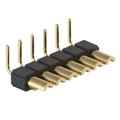 380-10-106-10-003000 - CONN HDR STRIP SOLDER 6POS GOLD