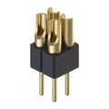 832-10-004-10-005000 - CONN HDR STRIP SOLDER 4POS GOLD