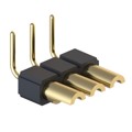 380-10-103-10-003000 - CONN HDR STRIP SOLDER 3POS GOLD