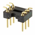 222-1-06-003 - CONN HDR DIP MALE PIN 6POS GOLD