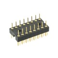 616-CG1 - CONN HDR STRIP SLOT 16POS GOLD