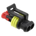 282080-1 - CONN PLUG 2POS 1.5 SERIES BLACK