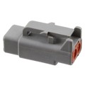 DTM06-2S - CONN PLUG HSG 2POS