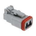 DT06-2S - CONN PLUG HSG 2POS