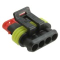 282088-1 - CONN PLUG 4POS 1.5 SERIES BLACK