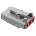 DTM06-3S - CONN PLUG HSG 3POS