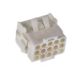770030-1 - CONN RECPT/CAP 15POS UMNL-II 2PC