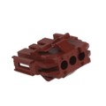 1-640518-0 - CONN PLUG 3 POS MINI RECT