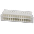SHDR-30V-S-B - CONN HOUSING SHD 30POS 1MM WHITE
