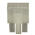 1586105-3 - CONN RCPT HOUSING 3POS SGL 4.2MM