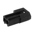 0003067023 - .062 PWR CONN PLUG BLACK 2CKT