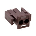 1-350777-1 - CONN PLUG HSG 2POS BROWN