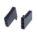 175362-1 - CONN RECEPT 2POS 2ROW BLACK