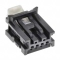 0347915140 - CONN RCPT 4CKT BR CPA BLK POL A