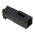 174057-2 - CONN RCPT HSNG 2POS BLACK