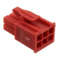 1-172168-2 - CONN HOUSING PLUG 6POS DUAL RED