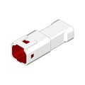 CPB202P0R00 - 2 POS 2.00MM SINGEL ROW PLUG HOU