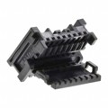 0347915180 - CONN RCPT 8CKT BR CPA BLK POL A