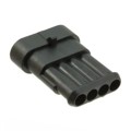 282106-1 - CONN TAB HOUSING 4POS BLACK