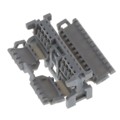 0348240205 - CONN RCPT MINI50 20CKT GRAY