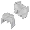 770025-1 - CONN RECPT/CAP 3POS UMNL-II 2PC