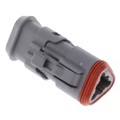 DT06-3S-TE81 - DT06-3S-TE81, PLG, 3POS, GRY, E,