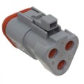 DT06-3S-CE01 - CONN PLUG HSG 3POS