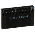 1-87499-7 - CONN HOUSING 10POS .100 SINGLE
