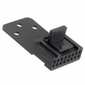104422-1 - CONN HOUSING 16 POS .100 W/LATCH