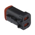 DT06-4S-EP06 - CONN PLUG HSG 4POS