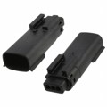 0334810301 - CONN PLUG 3POS SINGLE BLACK